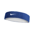 Nike Swoosh Classic Reversible Headband (Cotton Blend) royal blue/white - 1 piece